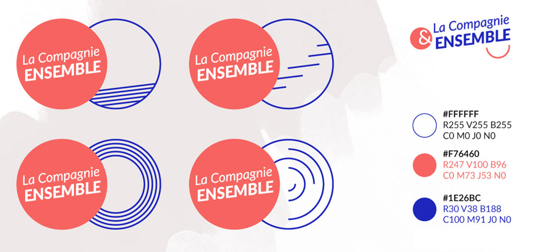 Logotype, déclinaisons et code couleur