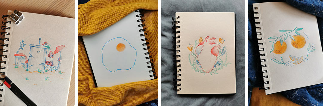 Inktober - défi un dessin par jour